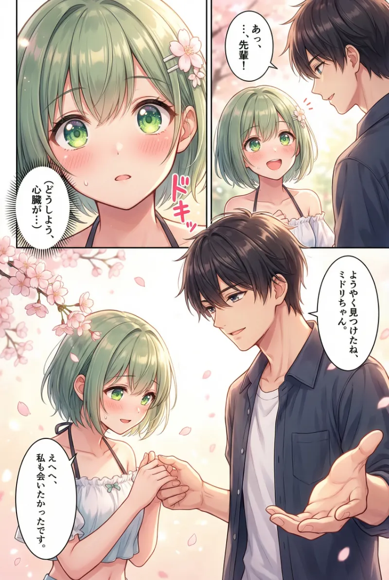 Nano Banana Proで作成したティーンズラブ風のAI漫画｜プロンプト紹介