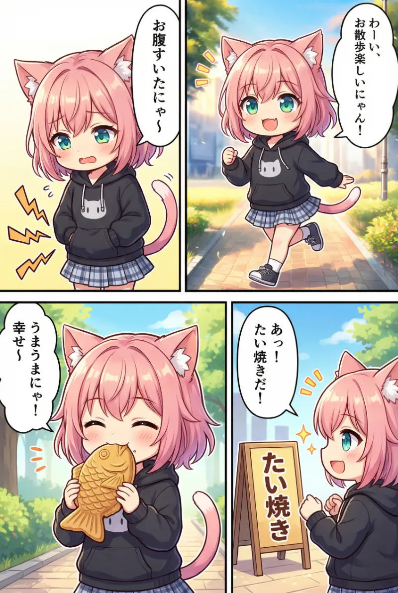 Nano Banana Proで作成したデフォルメ風のAI漫画｜プロンプト紹介