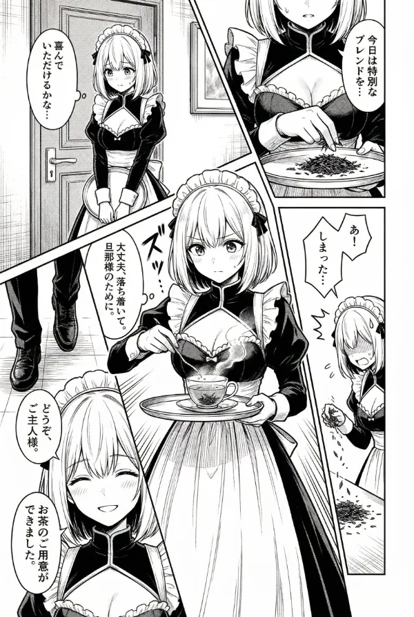 不規則なコマ割り｜AI漫画の演出テクニックのプロンプト紹介