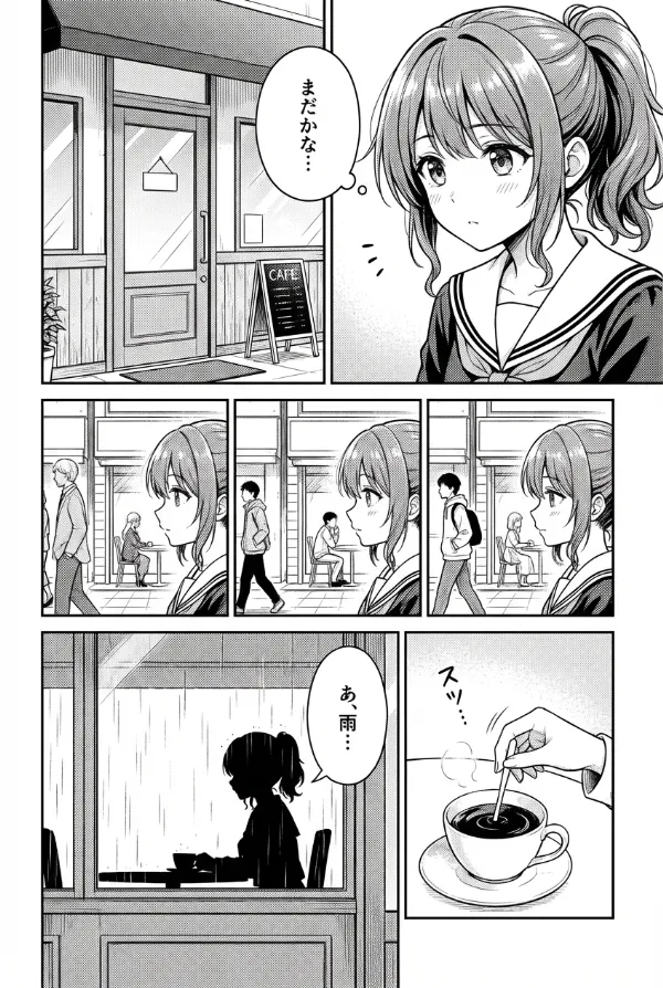 フォローイング・パン・シークエンス｜AI漫画の演出効果のプロンプト紹介