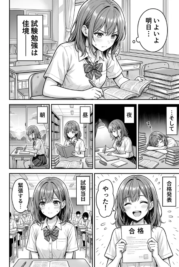 モンタージュ・シークエンス｜AI漫画の演出効果のプロンプト紹介