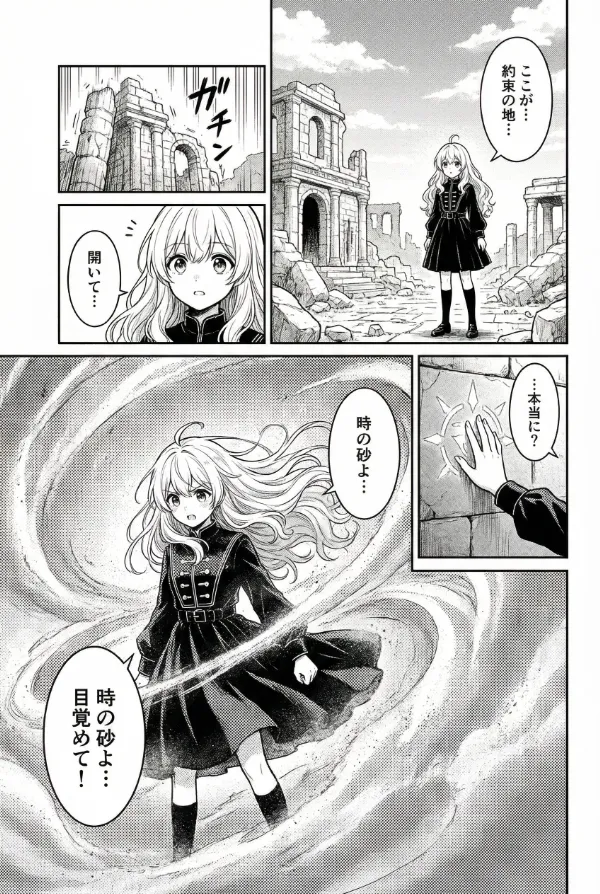 サンドトーン（砂トーン）｜AI漫画のスクリーントーンのプロンプト紹介