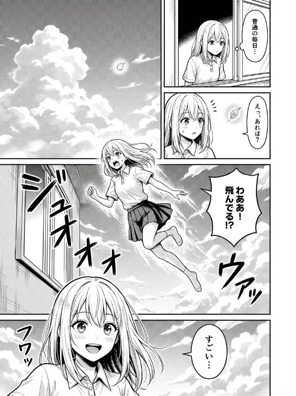 雲トーン（雲形トーン）｜AI漫画のスクリーントーンのプロンプト紹介