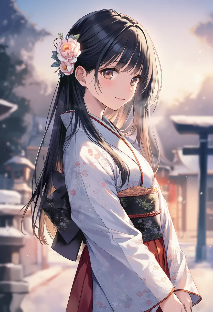 ニューイヤー・新年のシチュエーション再現のためのプロンプト|AIイラスト