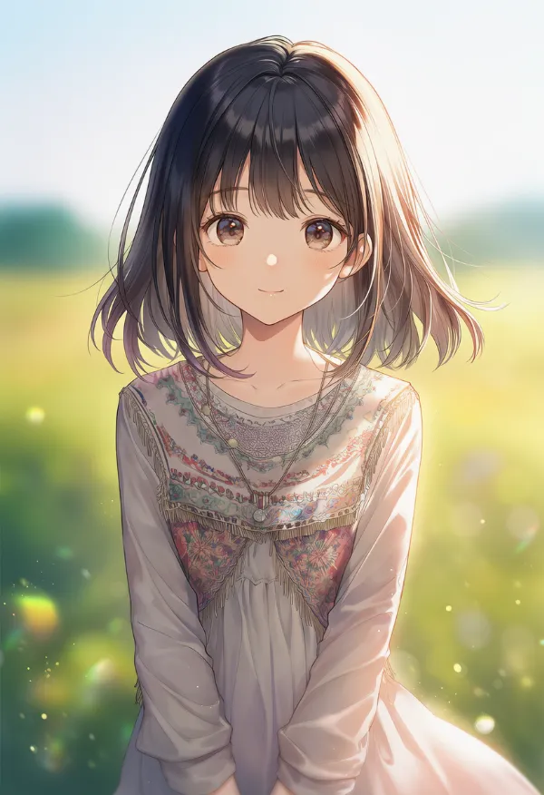 ボヘミアン系の服を再現したAIイラスト|プロンプト紹介