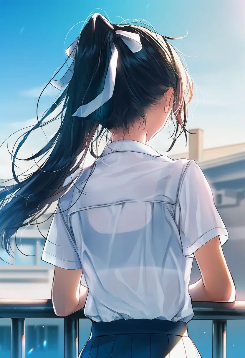 スポーツブラが透けて見えるAIイラスト|プロンプト紹介