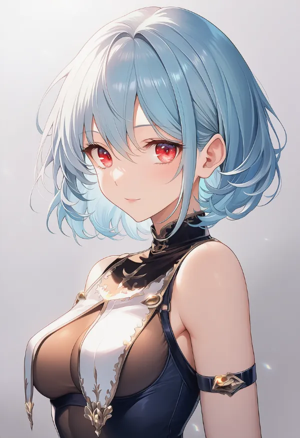 乳暖簾（breast curtains）のプロンプト紹介｜AIイラスト