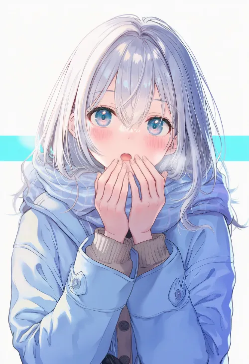 手を温める|手のポーズのプロンプト