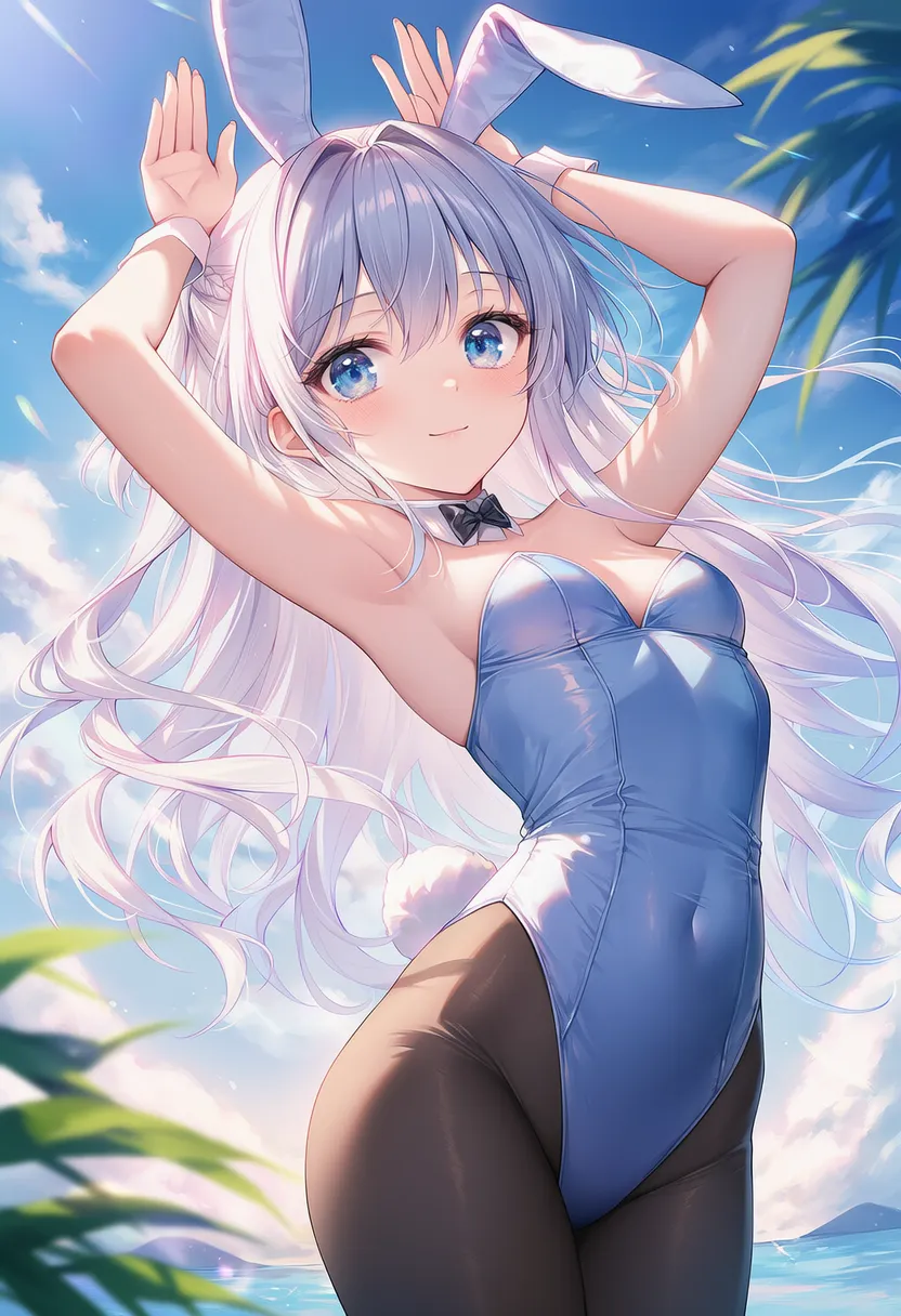 バニーの日のシチュエーション再現のためのプロンプト|AIイラスト