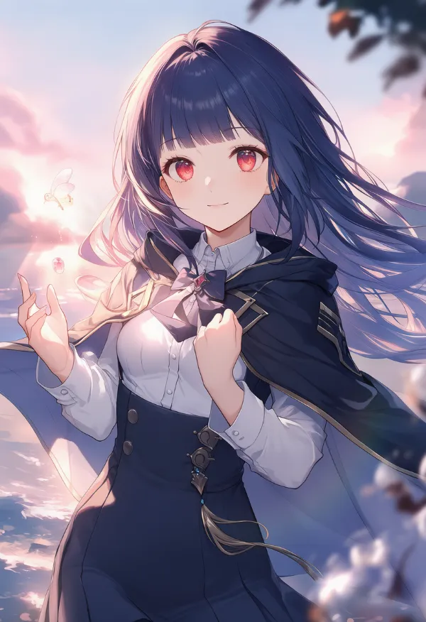 ケープジャケットのプロンプト紹介｜AIイラスト