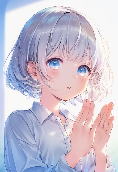 拍手|手のポーズのプロンプト