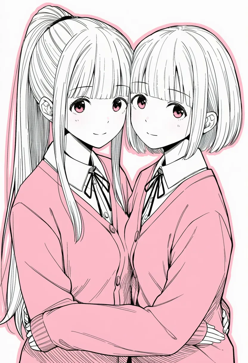 フラット塗り(アニメ塗り)のプロンプト紹介|AIイラスト作例