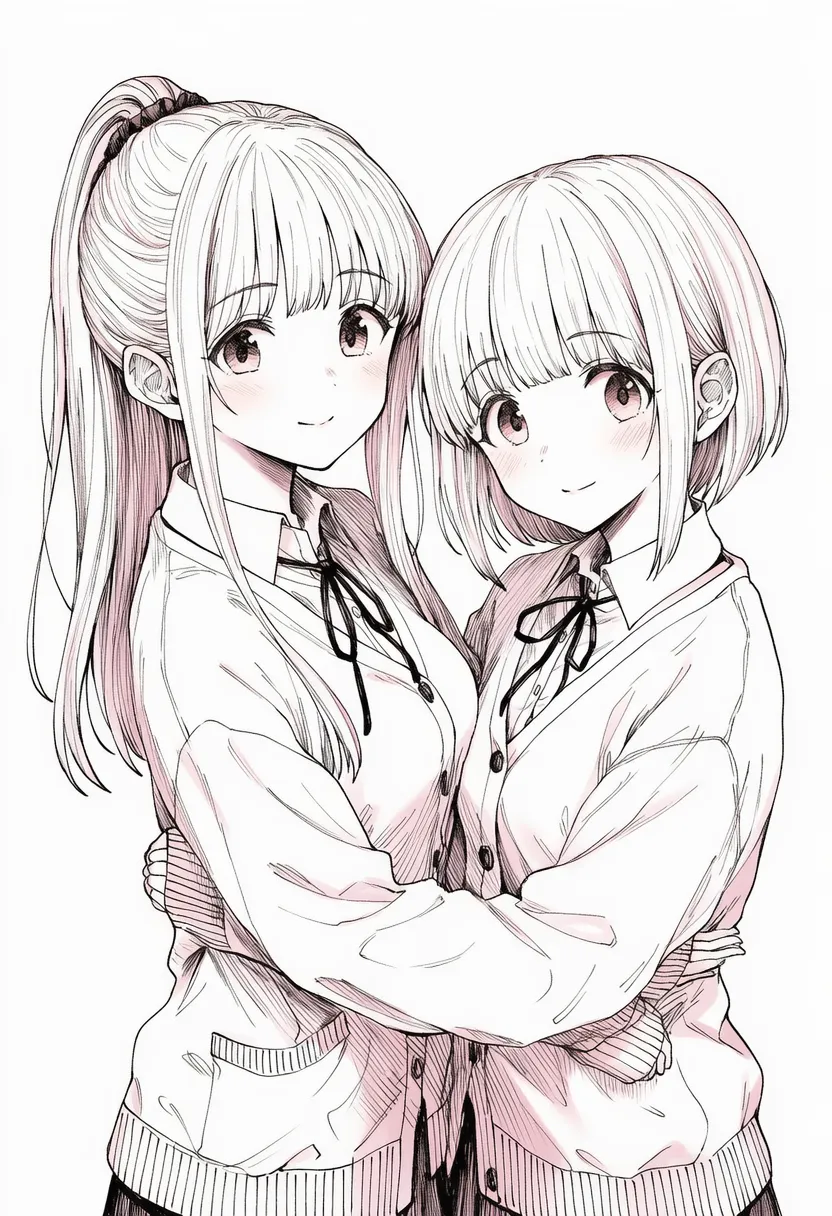 色鉛筆塗りのプロンプト紹介|AIイラスト作例