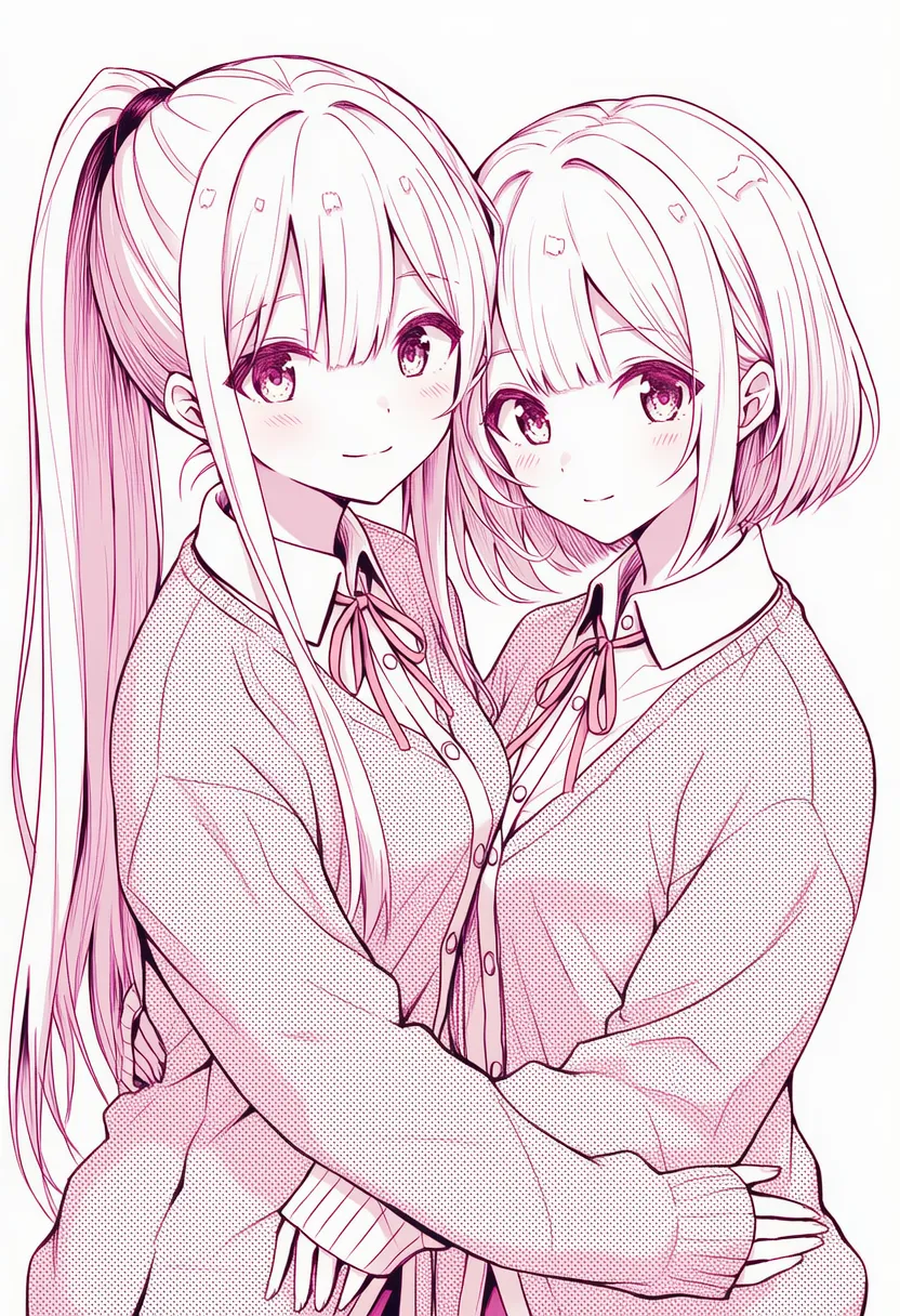 色トレス(線画に色をつける)のプロンプト紹介|AIイラスト作例