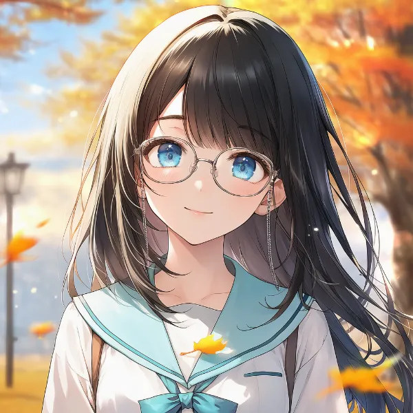 メガネチェーンのAIイラスト｜プロンプト紹介