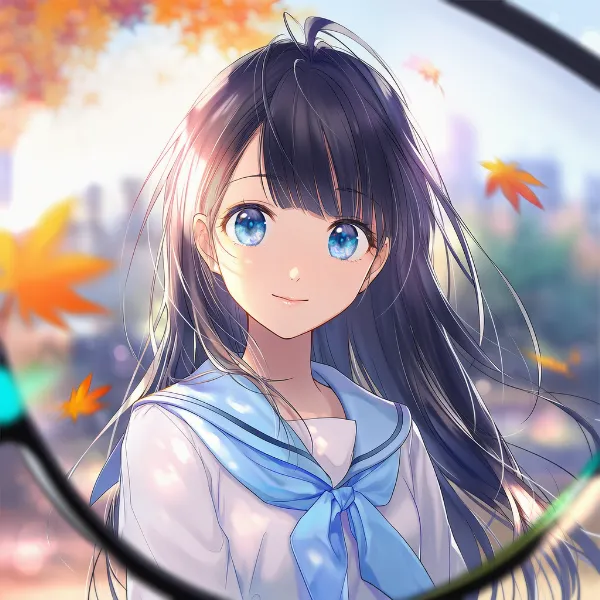 メガネ越しに見る視界を再現したAIイラスト｜プロンプト紹介