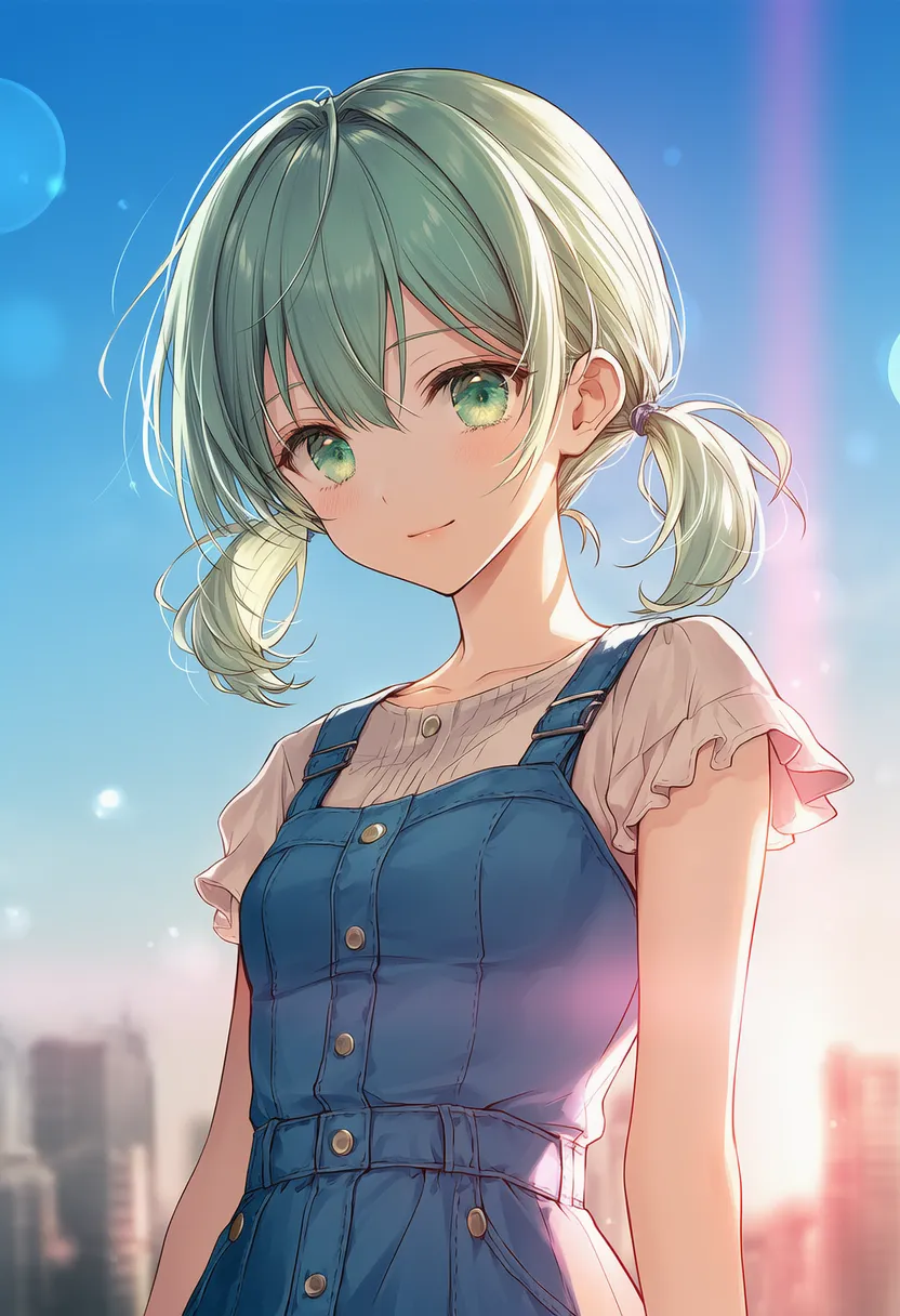 顔を下に向けた状態を再現したAIイラスト｜プロンプト紹介