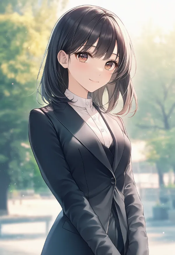 フォーマル系の服を再現したAIイラスト|プロンプト紹介