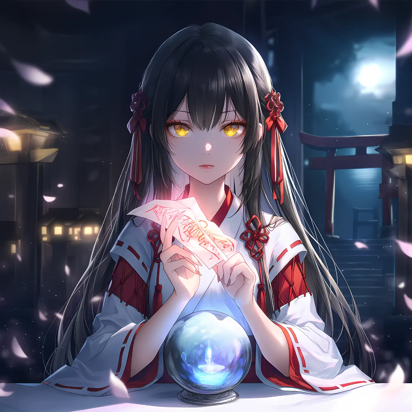 陰陽師のプロンプト（和風）紹介｜AIイラストの作例