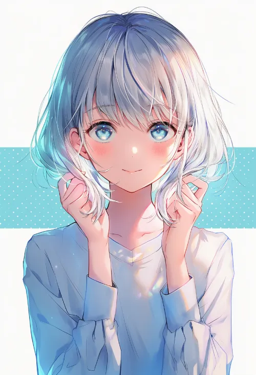 髪を掴む手|手のポーズのプロンプト