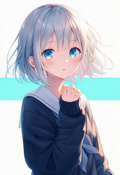 手を上げる|手のポーズのプロンプト