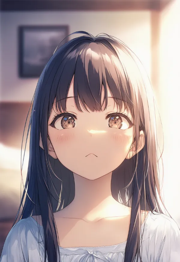 への字口のAIイラスト作例|プロンプト紹介