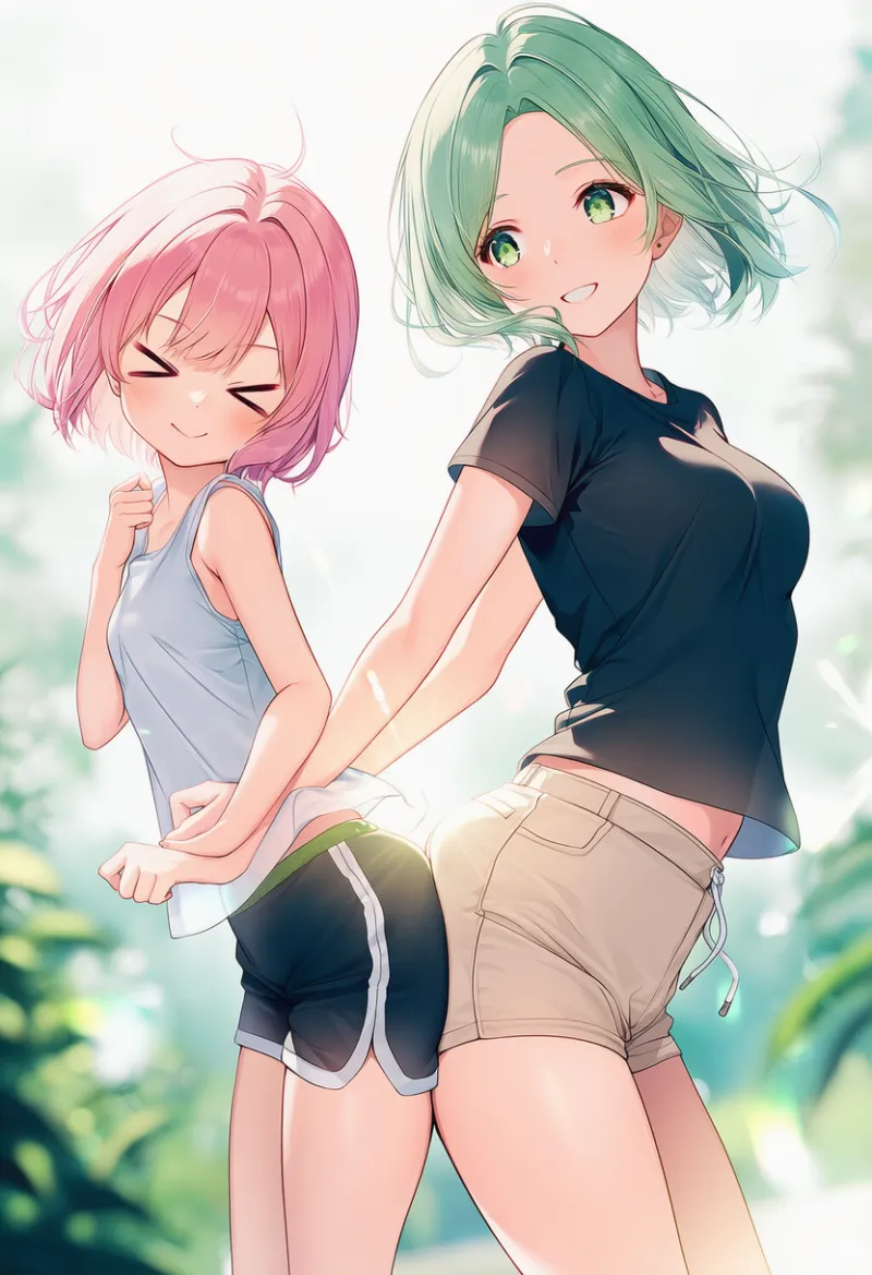 ヒップアタックを再現したAIイラスト｜プロンプト紹介