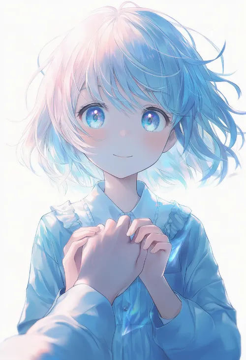 手をつなぐ|手のポーズのプロンプト