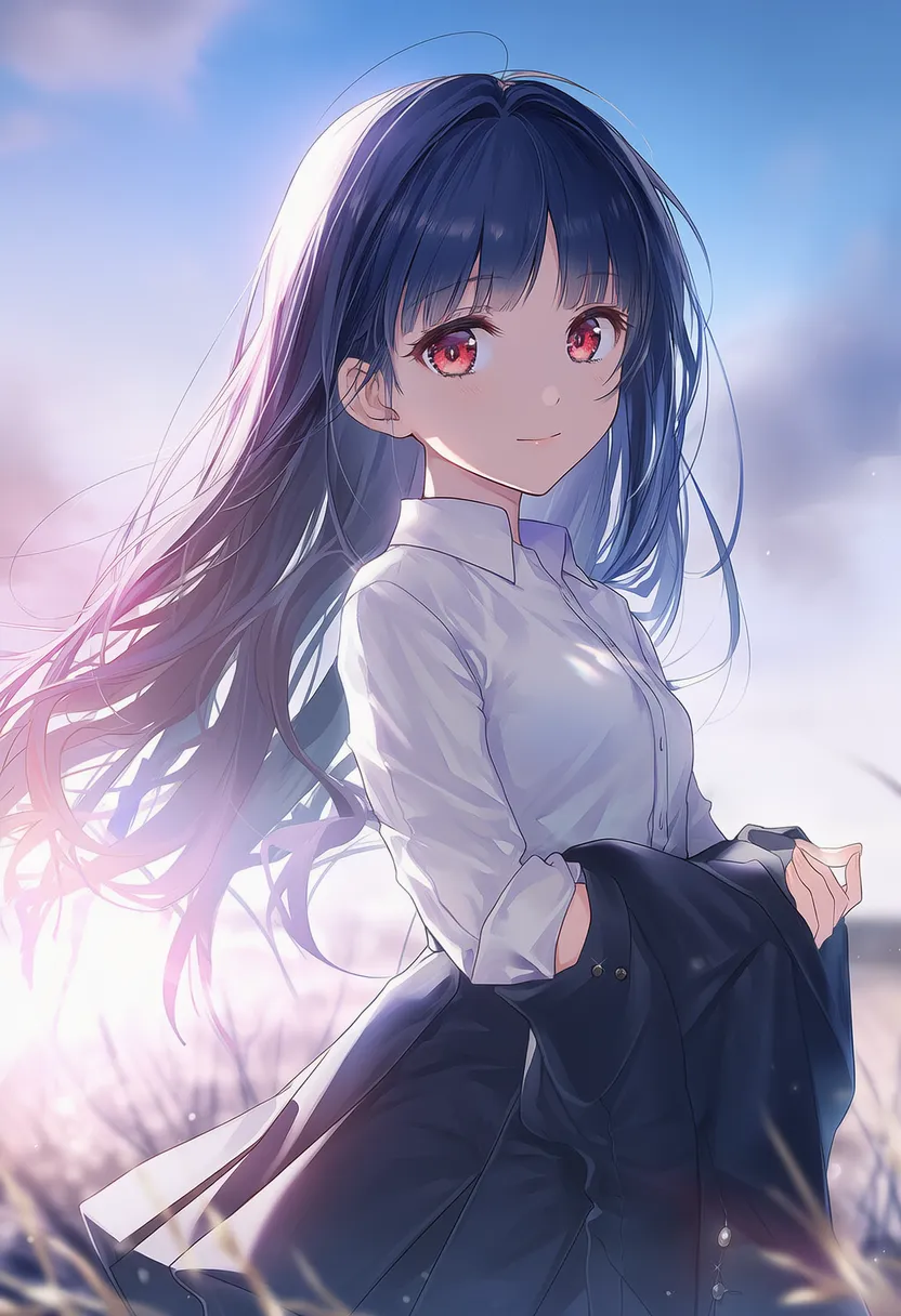 ジャケットを持っているポーズのプロンプト紹介｜AIイラスト