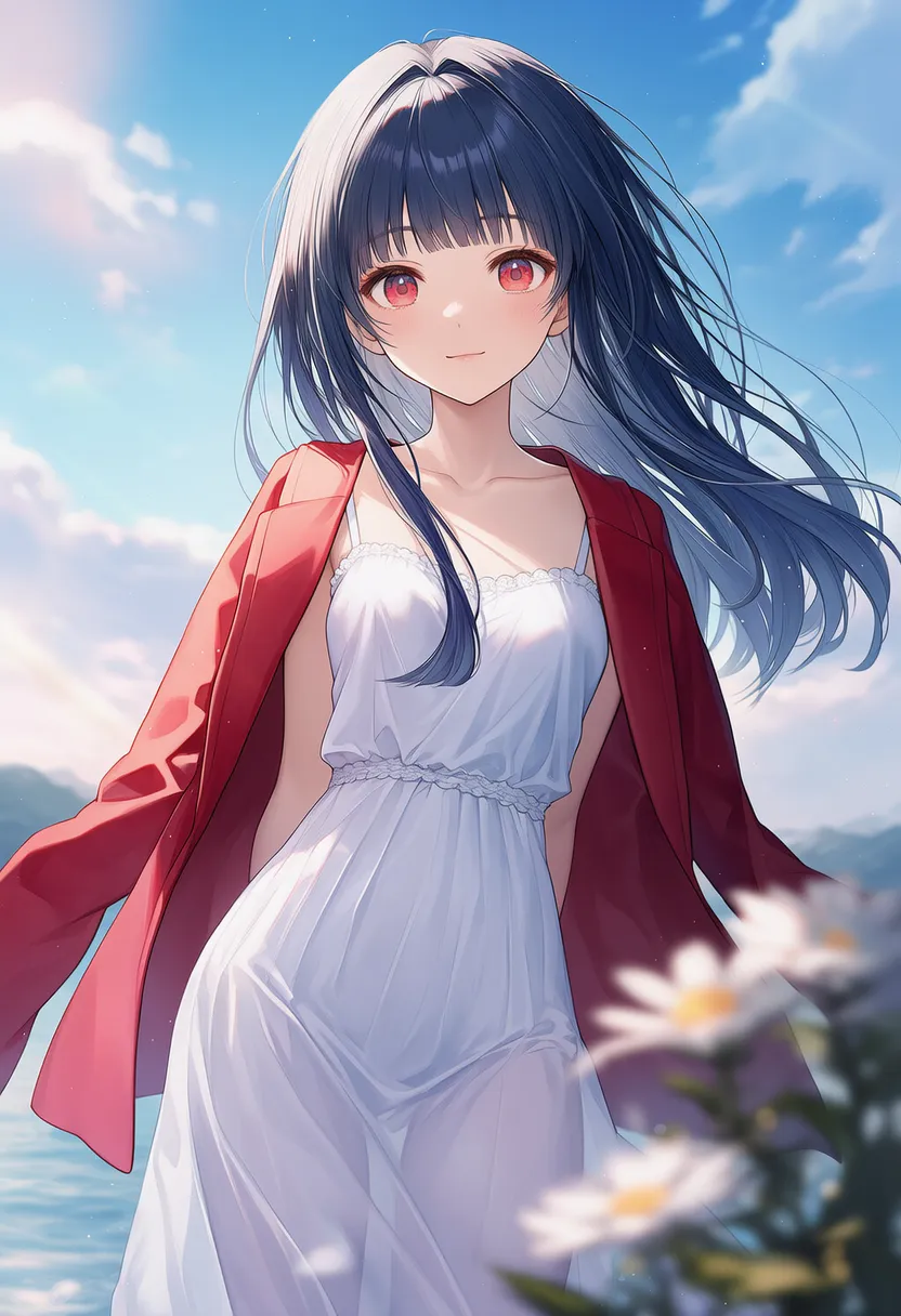 肩掛けジャケットの状態のプロンプト紹介｜AIイラスト