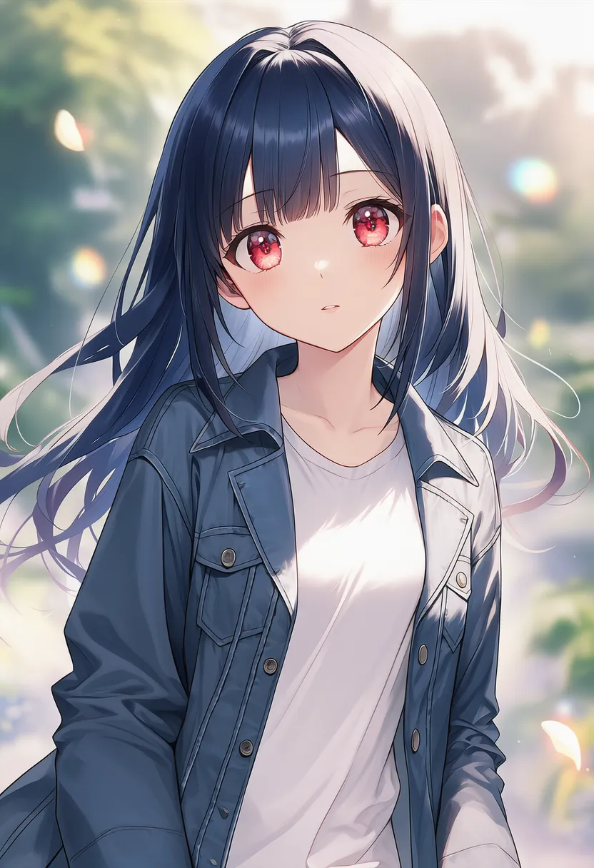 ジャケットをきちんと着た状態が再現できた成功例のAIイラストの作例