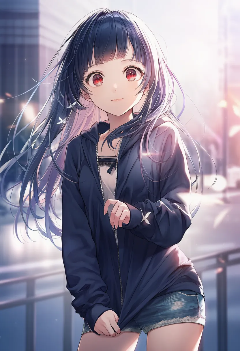 ジャケットを軽く引くポーズのプロンプト紹介｜AIイラスト