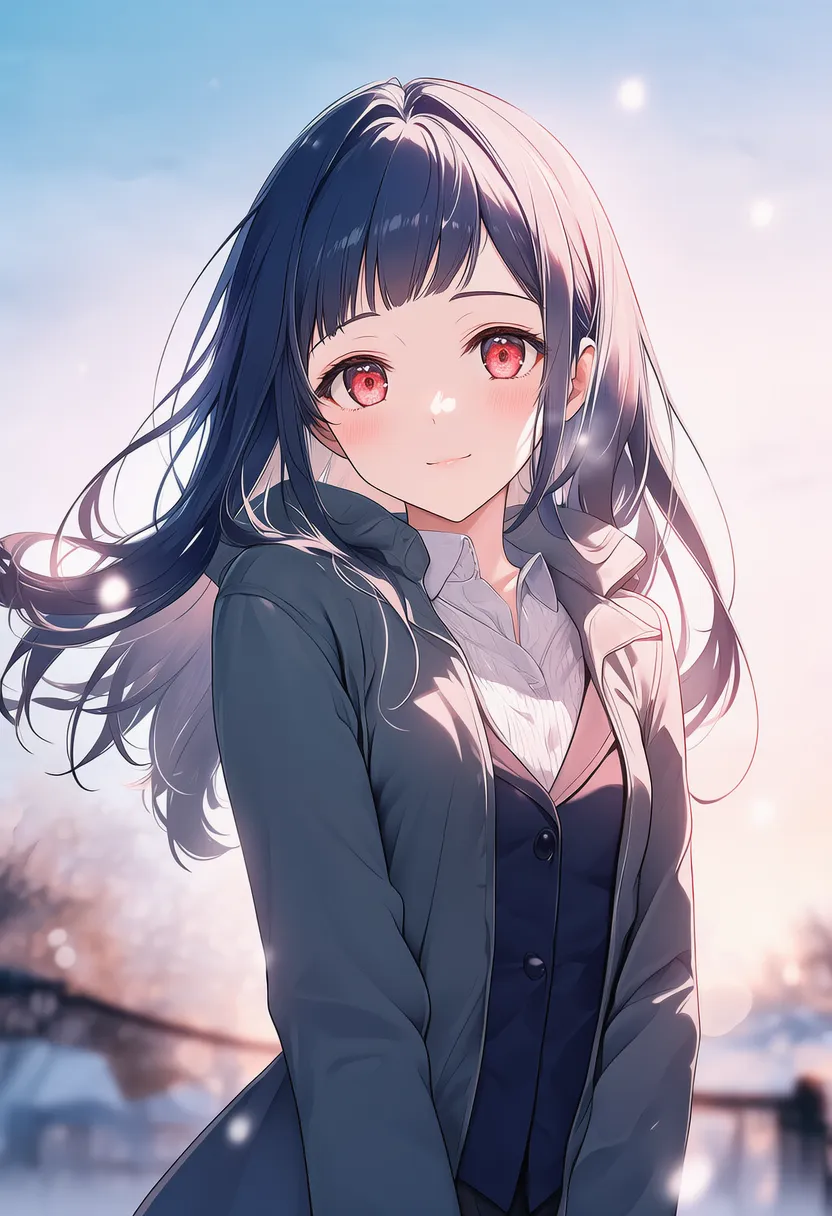 コートの下にジャケットを重ね着するプロンプト紹介｜AIイラスト