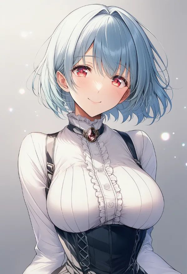 巨乳（large breasts）のプロンプト紹介｜AIイラスト