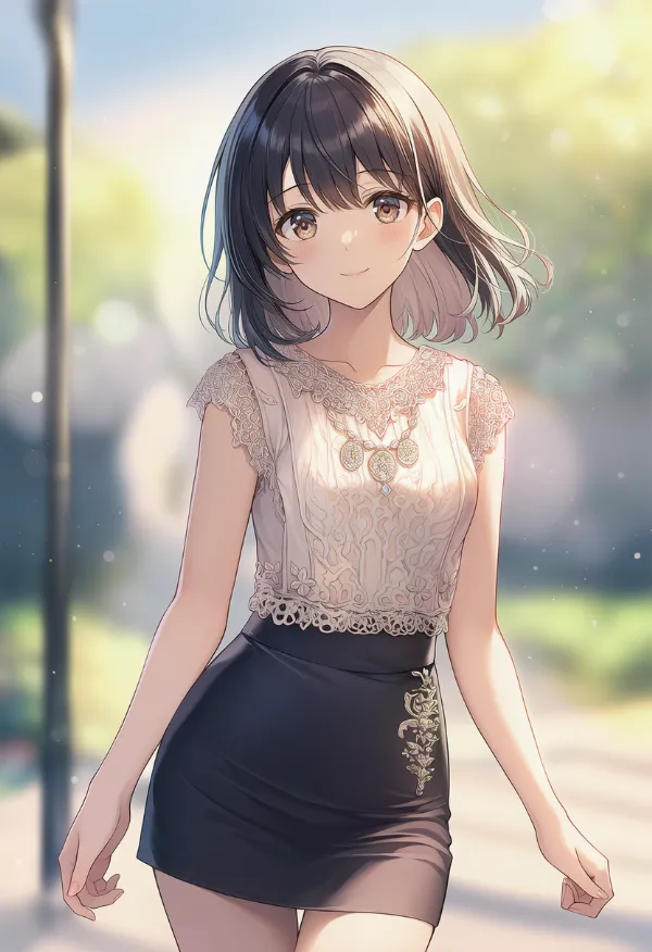 豪華な装飾の服を再現したAIイラスト|プロンプト紹介