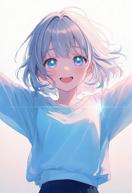 手を広げる|手のポーズのプロンプト