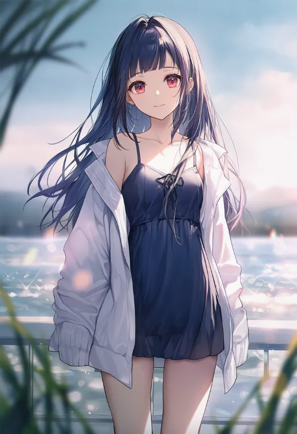 ぶかぶかのジャケットのプロンプト紹介｜AIイラスト