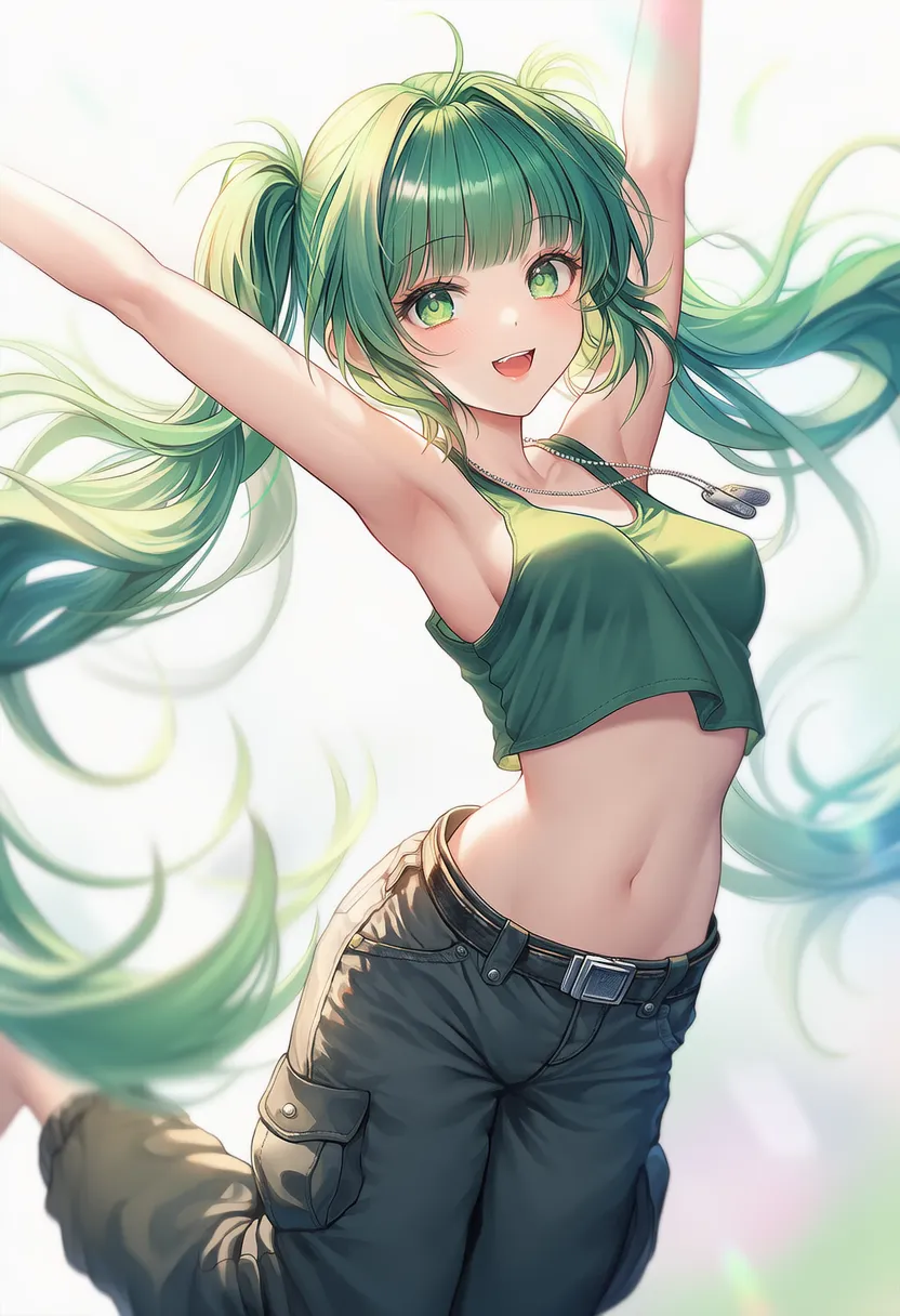 だぼだぼパンツで可愛く見せるプロンプト紹介