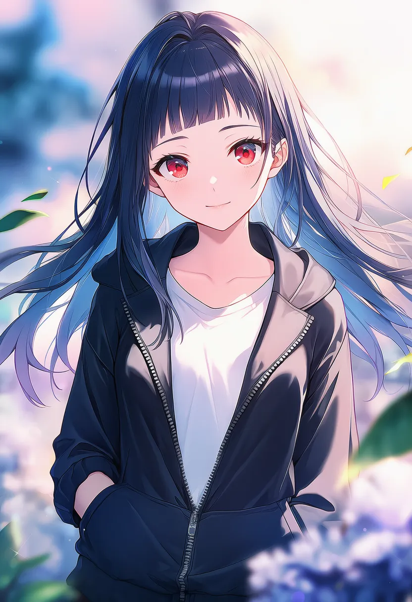 ジャケットのジッパーを閉じる（一部）｜プロンプト解説