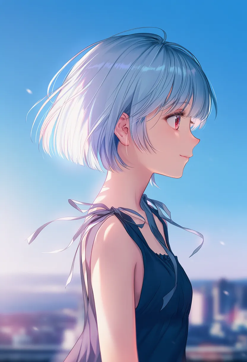 顔と体を完全な真横の状態を再現したAIイラスト｜プロンプト紹介