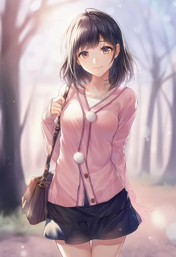 ポンポン付きの服を再現したAIイラスト|プロンプト紹介