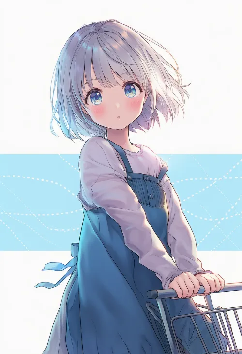 手で押す|手のポーズのプロンプト