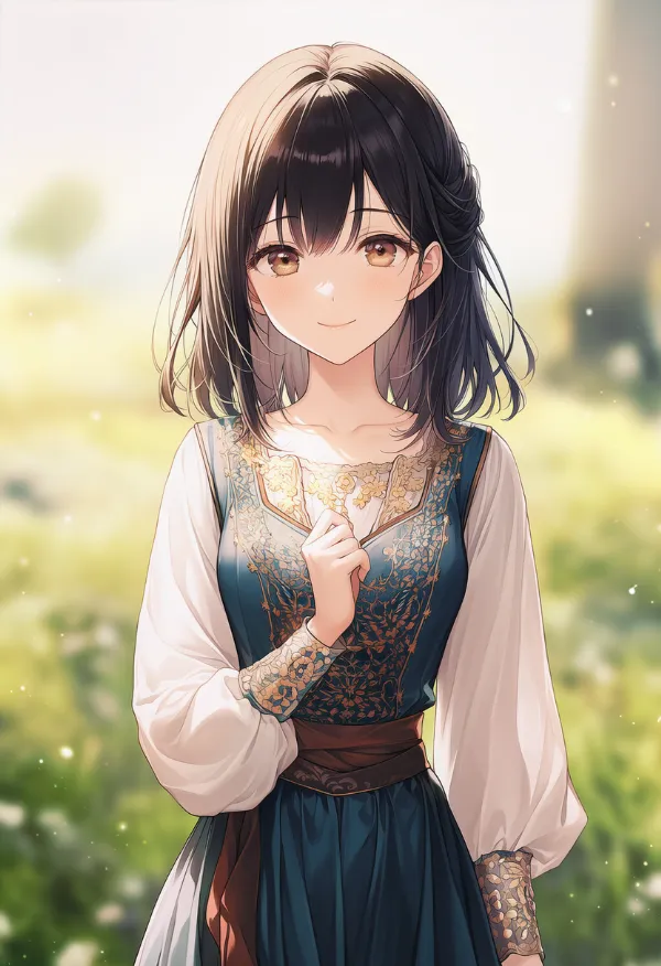 ルネサンス調の服を再現したAIイラスト|プロンプト紹介