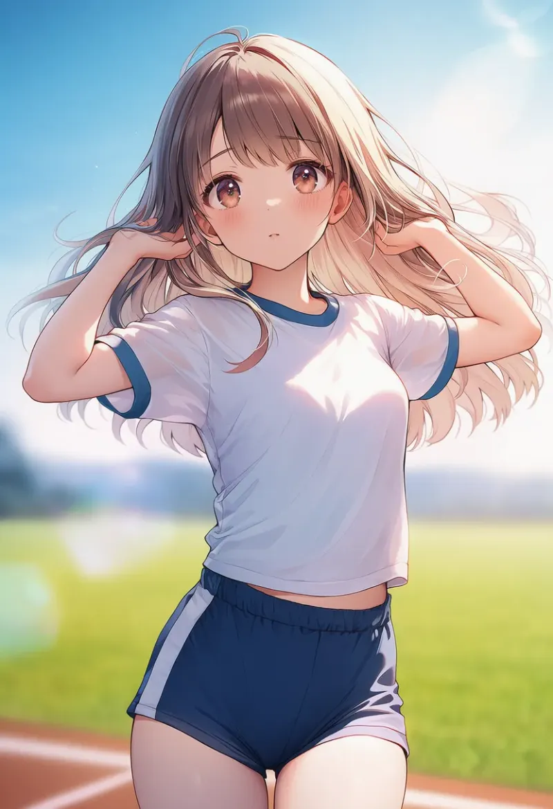 体操服のプロンプト紹介｜AIイラスト