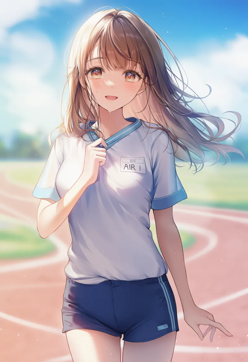 名前入りの体操服のプロンプト紹介｜AIイラスト