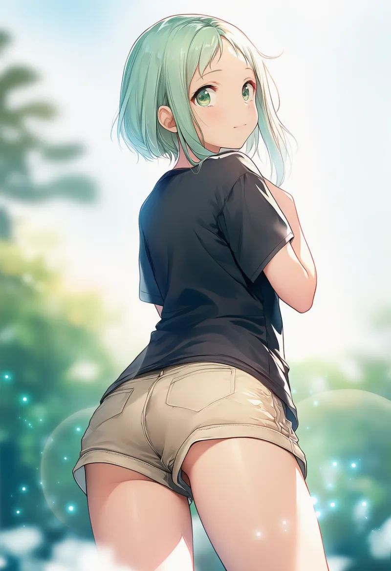 小尻・small buttのAIイラスト作例｜プロンプト紹介