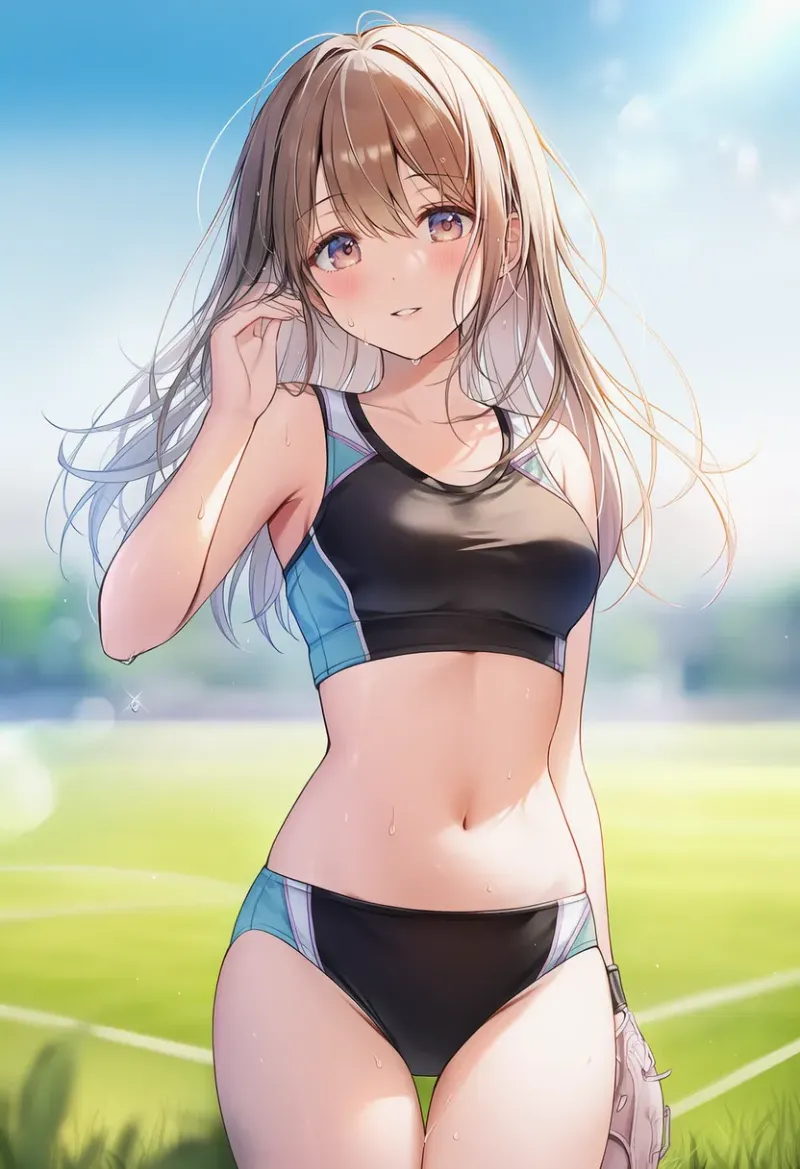 スポーツビキニのプロンプト紹介｜AIイラスト