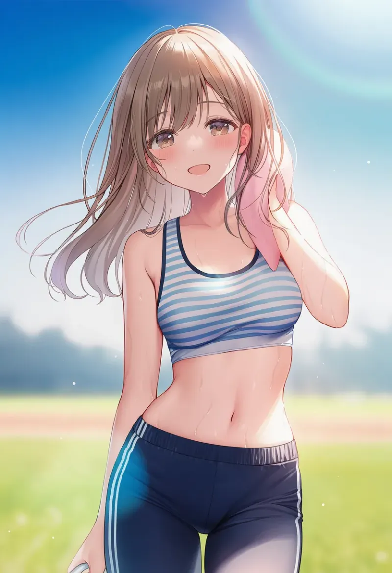 スポーツブラのプロンプト紹介｜AIイラスト