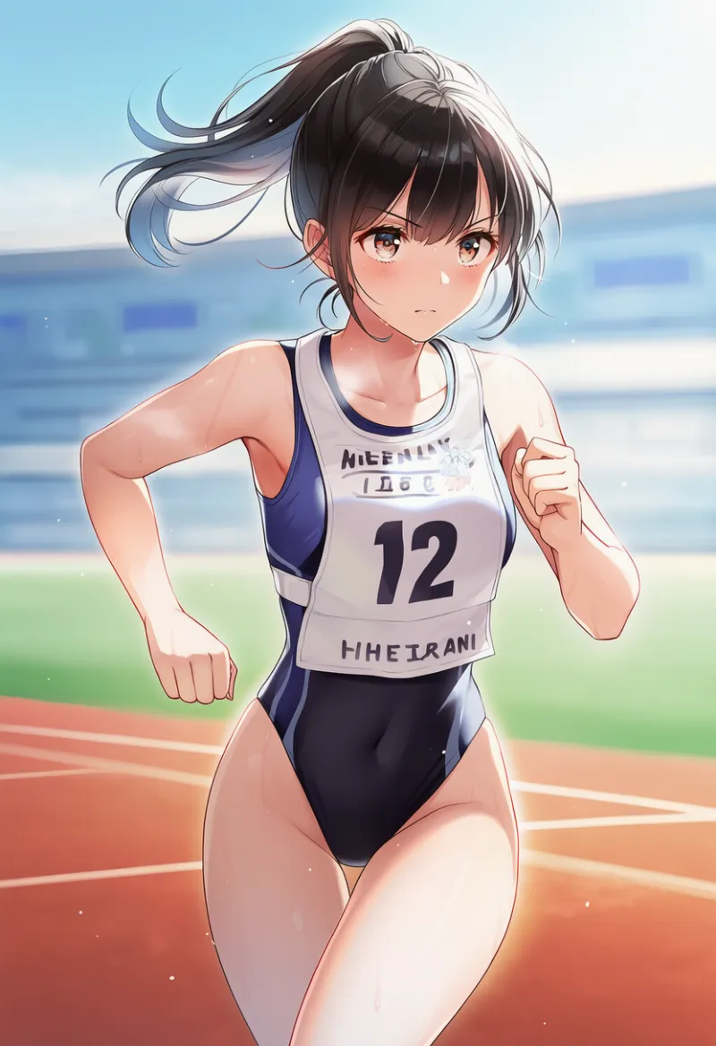 陸上・トラック競技ウェアのプロンプト紹介｜AIイラスト
