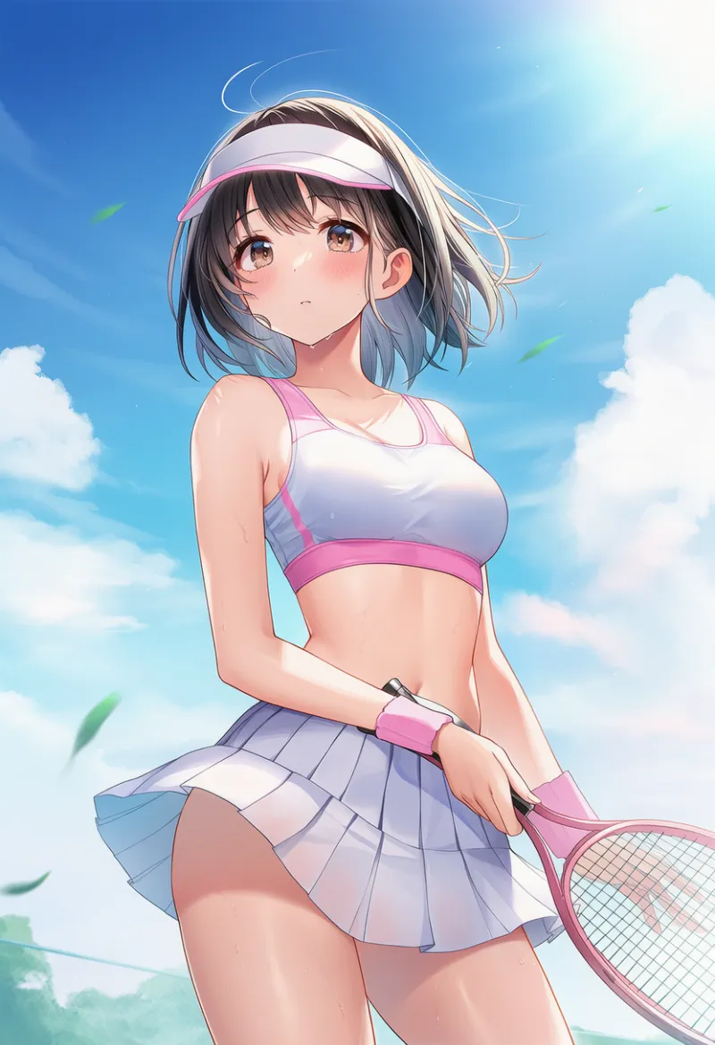 テニスウェアのプロンプト紹介｜AIイラスト